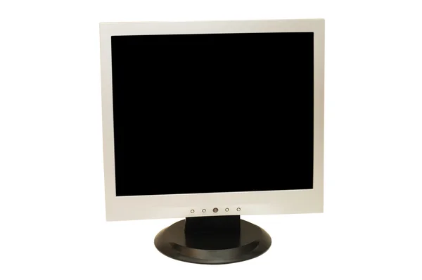 De monitor van de computer geïsoleerd — Stockfoto