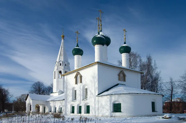 Den gamla kyrkan av staden Jaroslavl — Stockfoto