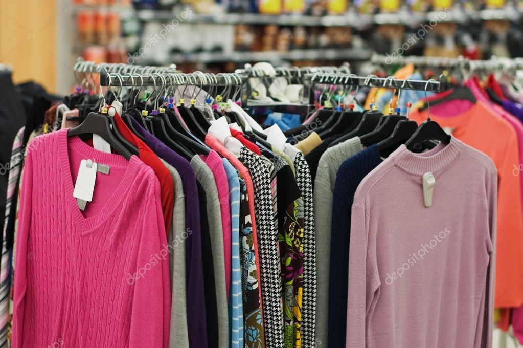 Clothes sale in a supermarket Stock Photo by ©voronin-76 2533492