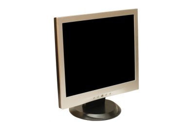 The computer monitor isolated clipart