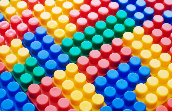 Bloques de plástico multicolor —  Fotos de Stock