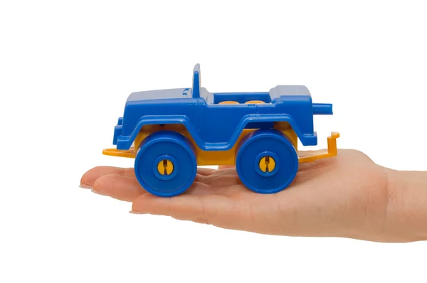 The toy machine from plastic — Stock Photo, Image