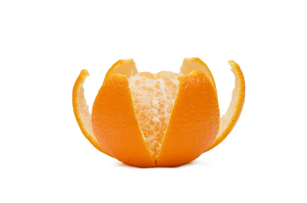 A friss mandarin fehér fotó — Stock Fotó