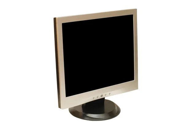 De monitor van de computer geïsoleerd — Stockfoto