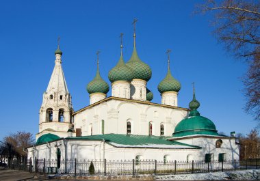 The oldest church in Yaroslavl clipart