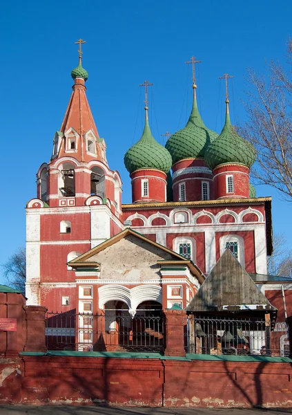 Старейшая церковь Ярославля — стоковое фото
