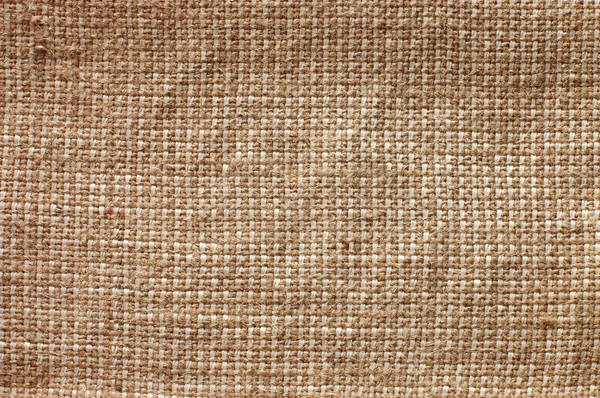 Oude linnen beige doek textuur — Stockfoto