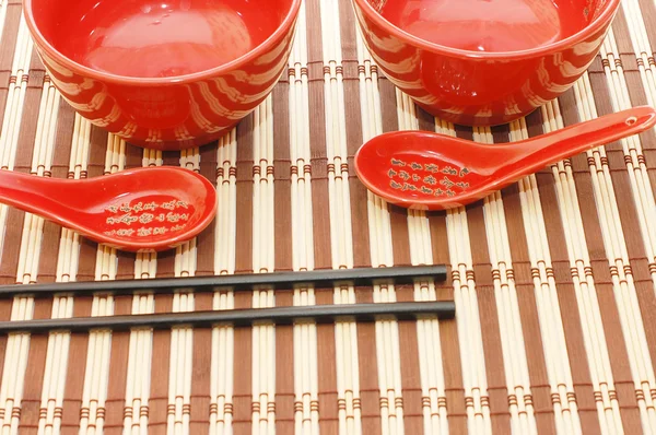 Traditional japanese restaurant utensil — Stock Photo, Image