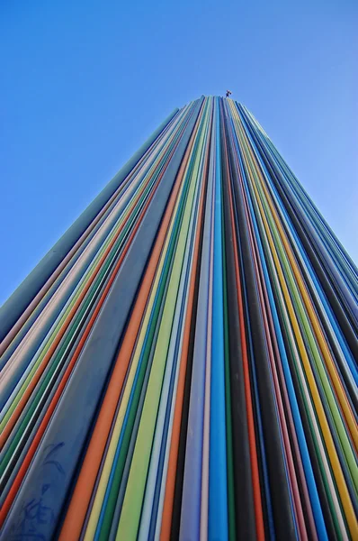 在现代巴黎郊区的摩天大楼 — 图库照片