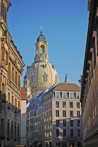 На вулицях старого Дрезден — стокове фото