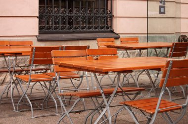 kafe masaları ve sandalyeleri de berlin