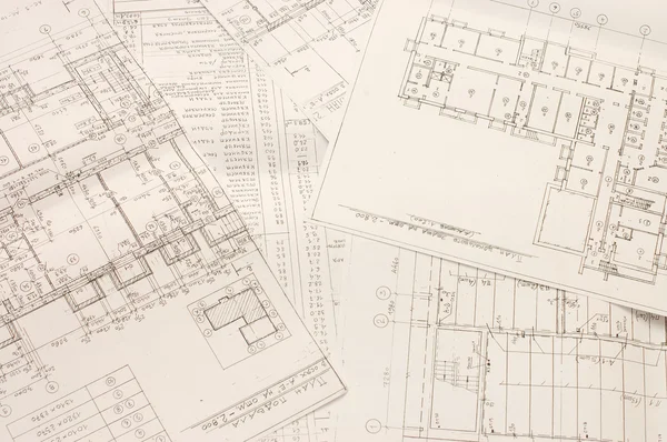 Architectural blueprints — Stock Photo, Image