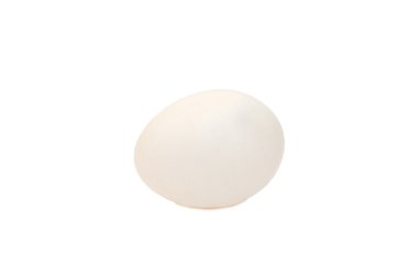 Egg isolated on white background clipart