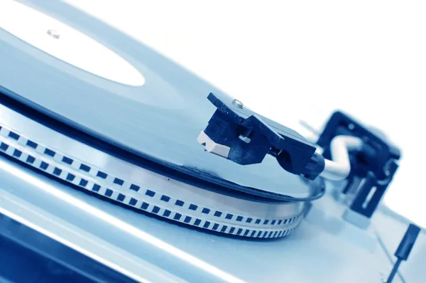 Vinyl player isolated on white background — Stock Photo, Image