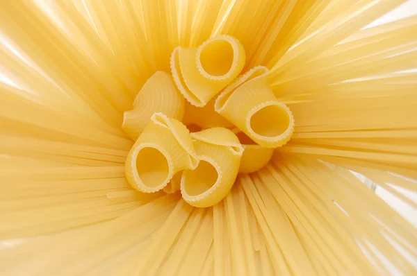 Detalii despre pastele Macaroni utile ca fundal — Fotografie, imagine de stoc