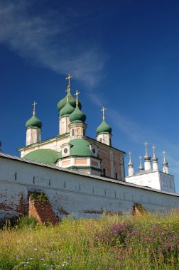 Fourteenth century monastery in Pereslavl, Russi clipart