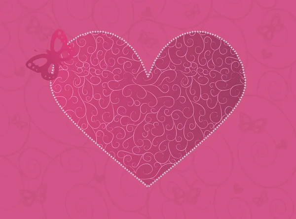 Carte de Saint Valentin — Image vectorielle