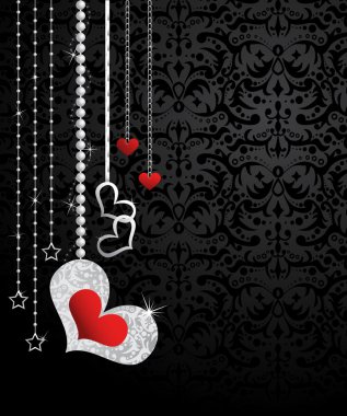 Valentine card clipart