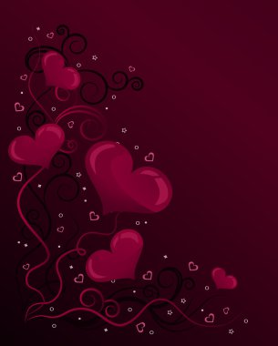 Valentine card clipart