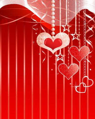 Romantic background clipart