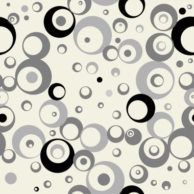 Seamless monochrome background clipart