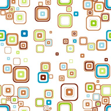 Retro seamless wallpaper clipart