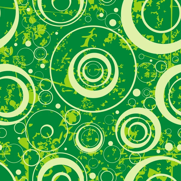 Nahtlose grüne Tapete — Stockvektor