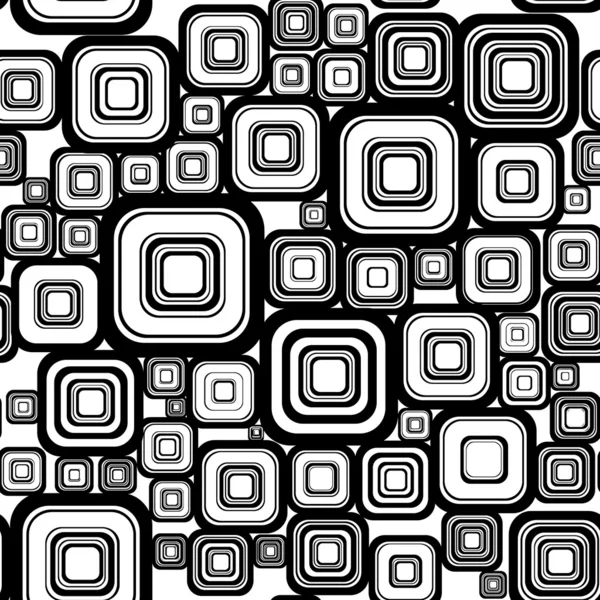 Fond rétro sans couture à partir de carrés . — Image vectorielle