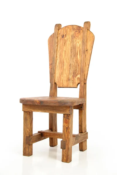 Cadeira velha de madeira — Fotografia de Stock