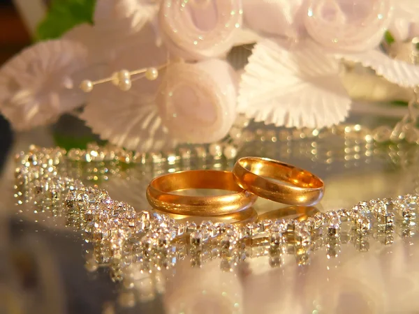 Bröllop en ring — Stockfoto