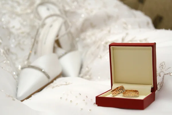 Hochzeit einen Ring — Stockfoto