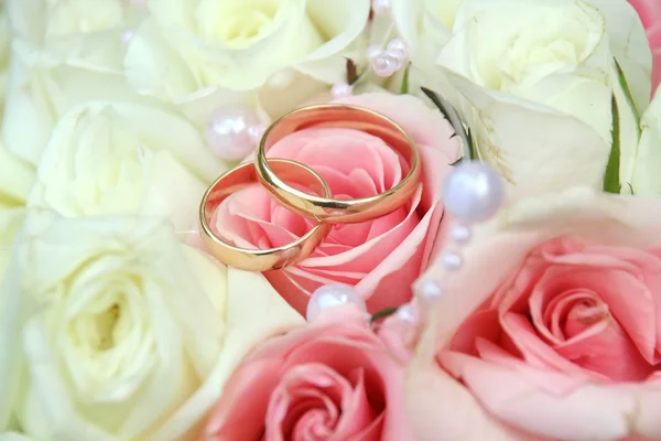 Wedding rings Royalty Free Stock Photos