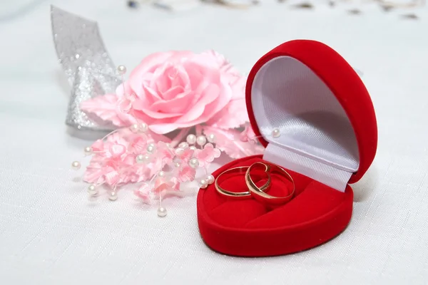 Hochzeit einen Ring — Stockfoto