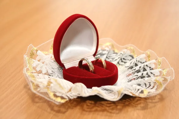 Esküvő gyűrű — Stock Fotó