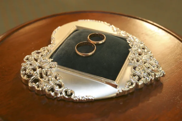 Svatební prsten — Stock fotografie