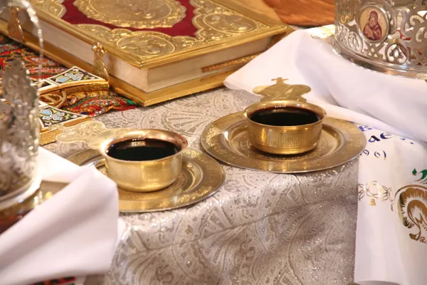 Sacrament of wedding — Stock Photo, Image