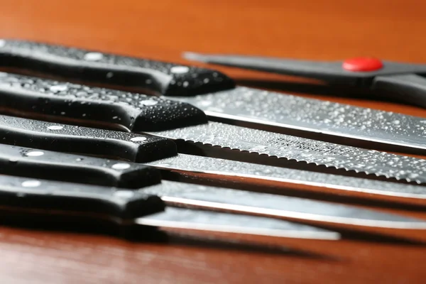 Набор ножей — стоковое фото