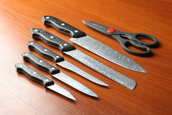 Set de cuțite — Fotografie, imagine de stoc