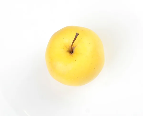 Gelber Apfel — Stockfoto