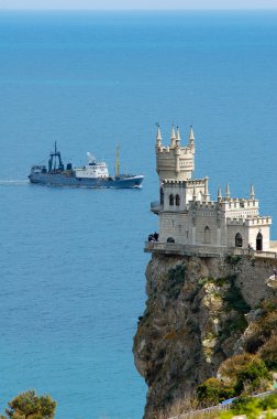 Swallow's Nest, Crimea, Ukraine. clipart