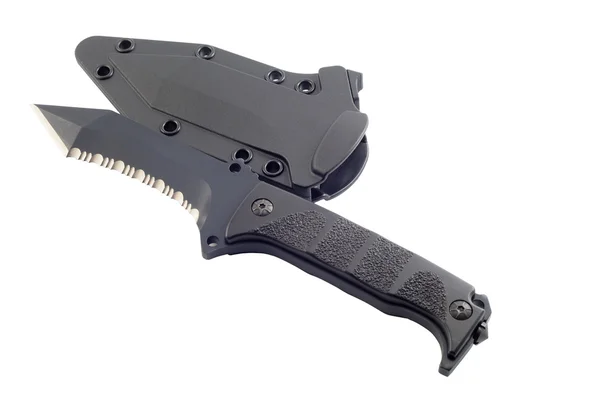 Knife with sheath — Stock Photo, Image