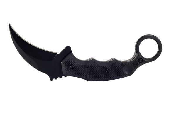 Karambit on white background isolate