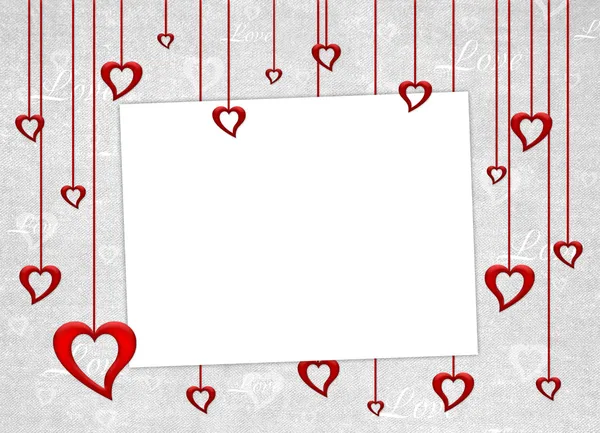 Valentinstag-Karte — Stockfoto