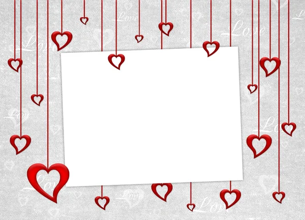 Tarjeta de San Valentín Fotos de stock libres de derechos