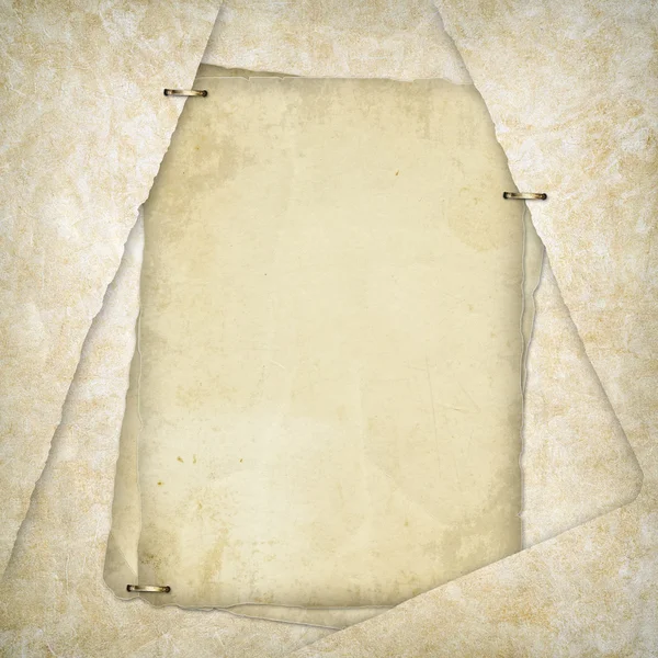 Вінтажна листівка зі старого паперу — стокове фото
