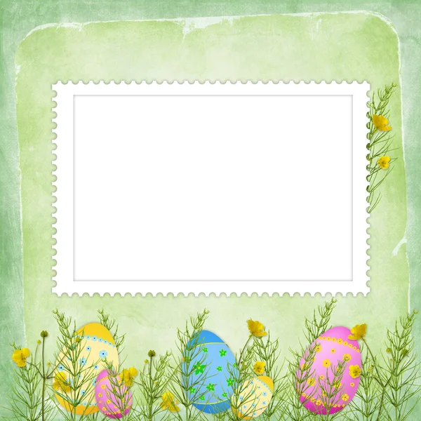 Kartka Wielkanocna na wakacje — Zdjęcie stockowe