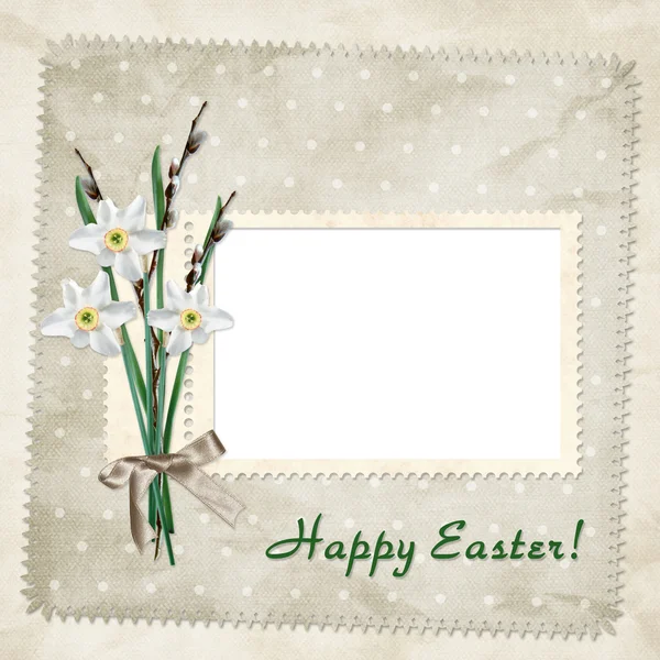 Easter card for the holiday — Stock Photo, Image