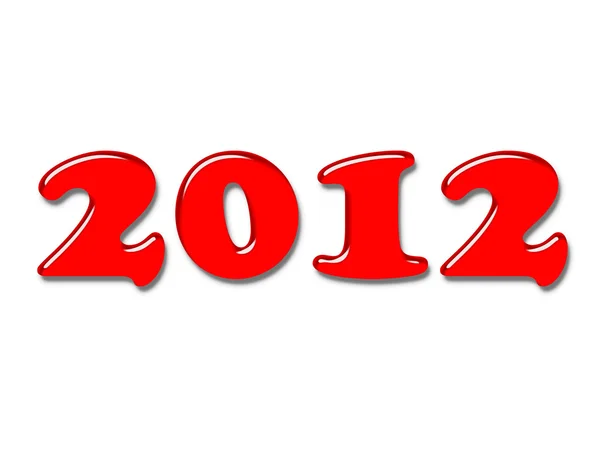 stock image 2012 year