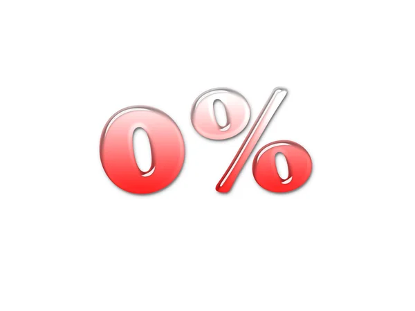 Percentuale in% — Foto Stock