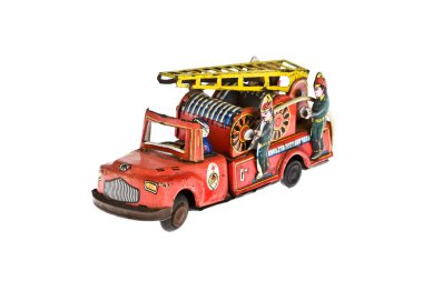 Tin Toy - Fire Brigade clipart